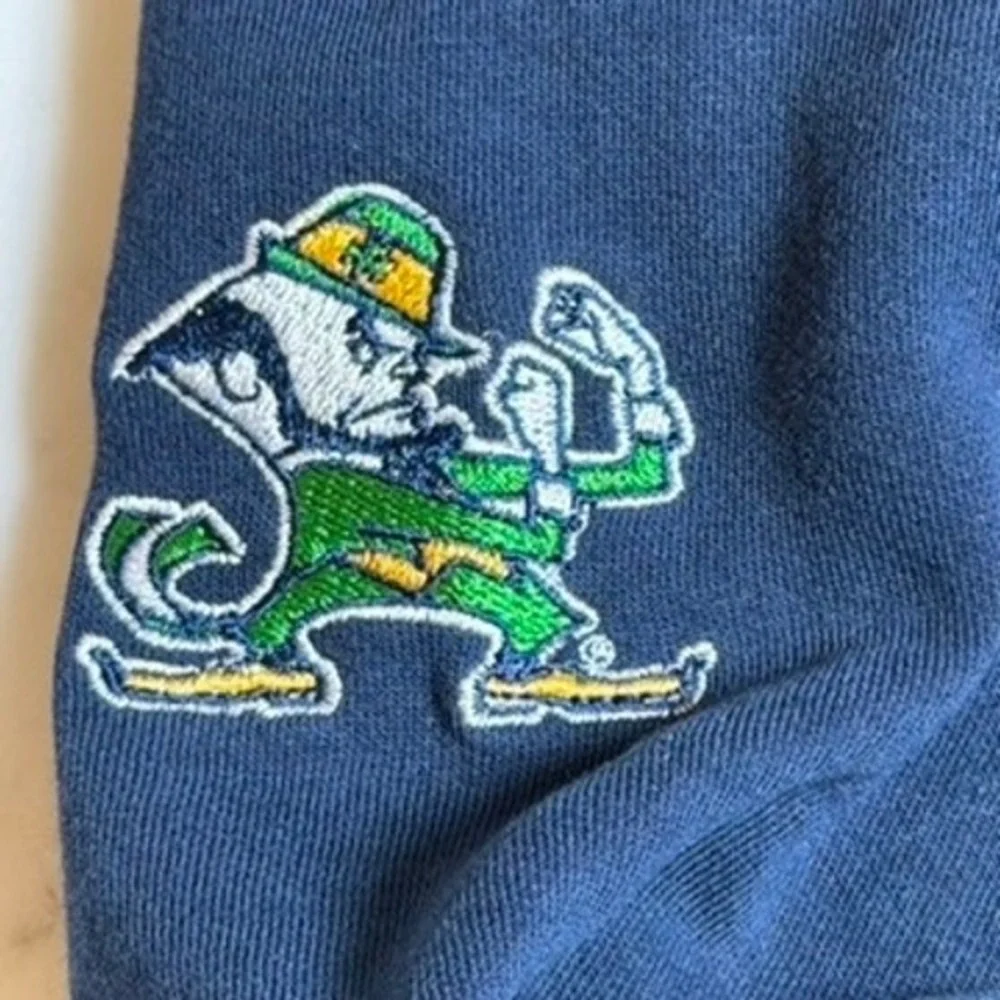 Notre Dame Fighting Irish Lansdowne Heritage Collection Hoodie Small Embroidered - Picture 7 of 11